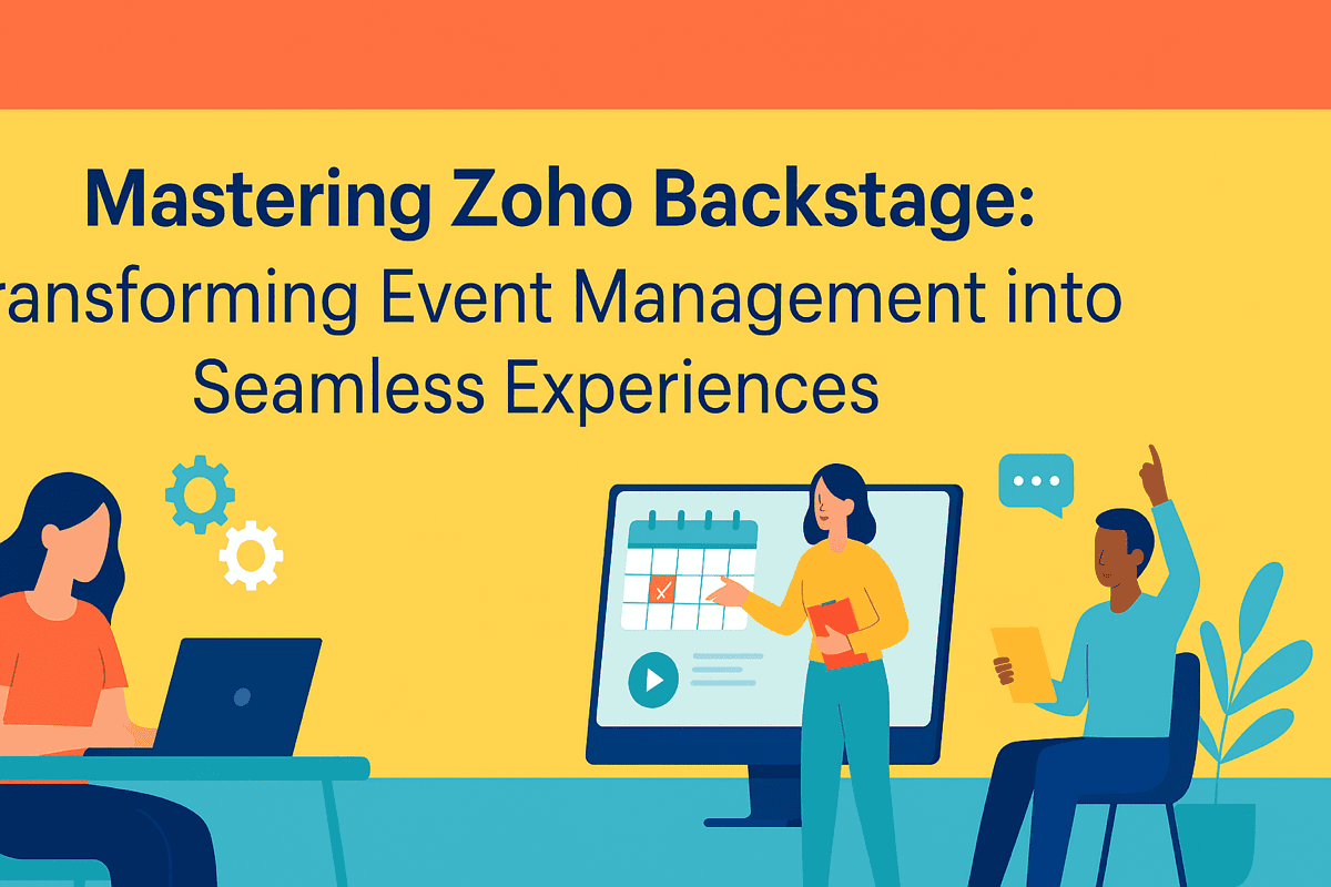MASTERING ZOHO BACKSTAGE: TRANSFORMING EVENT MANAGEMENT INTO SEAMLESS EXPERIENCES